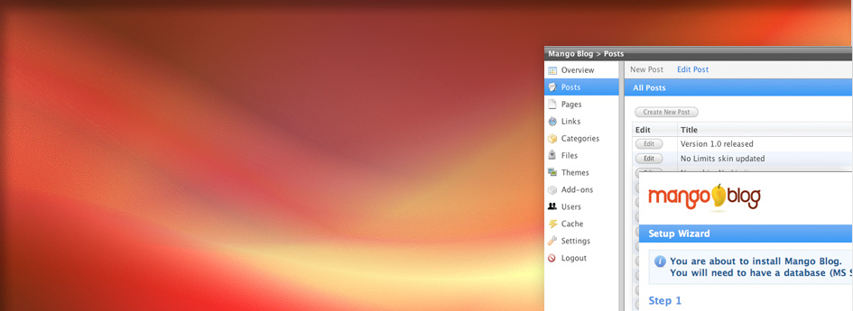 An Extensible Blog Engine
